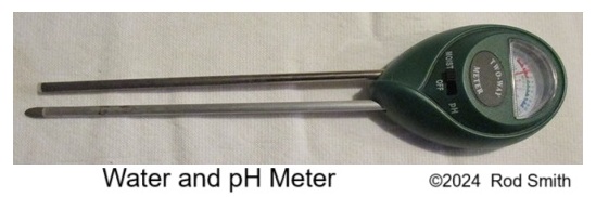 pH and Moisture Meter