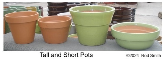 Tall and Short Pots
